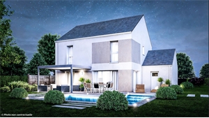 maison neuve à la vente -   27340  PONT DE L ARCHE, surface 126 m2 vente maison neuve - UBI481767044